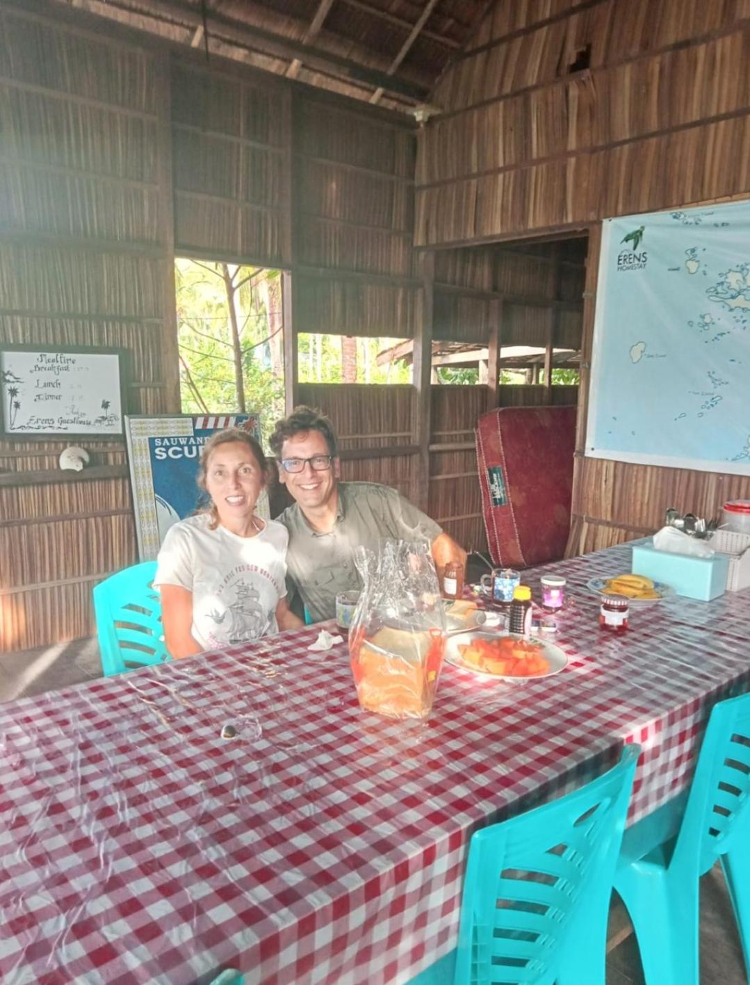 Bruno Raja Ampat Homestay Pulau Mansuar Buitenkant foto